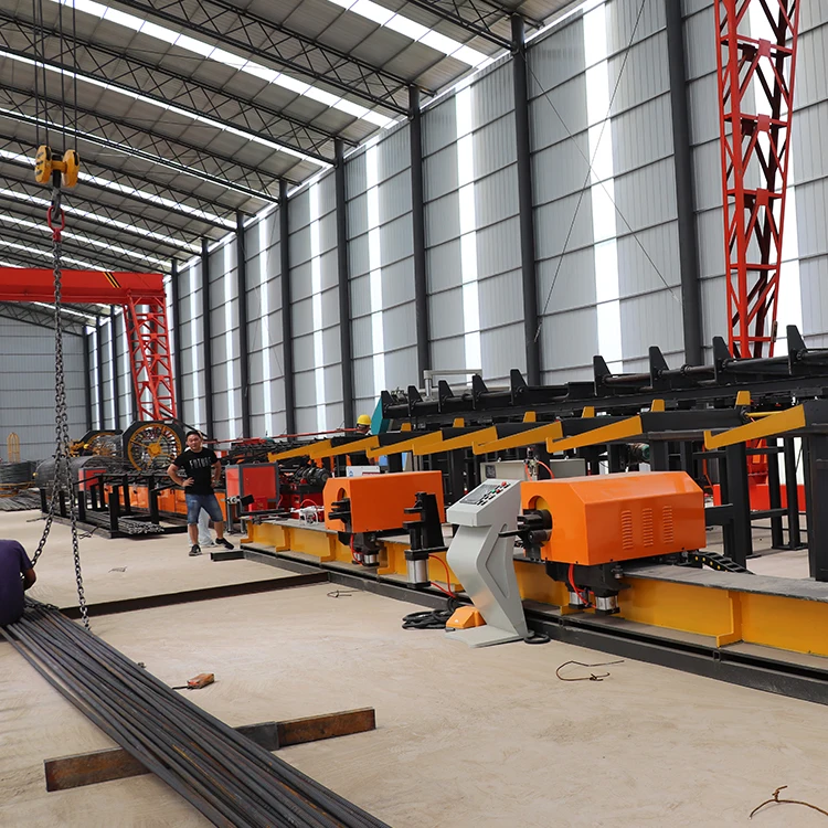 
Automatic two-way two head vertical CNC wire bender machine 