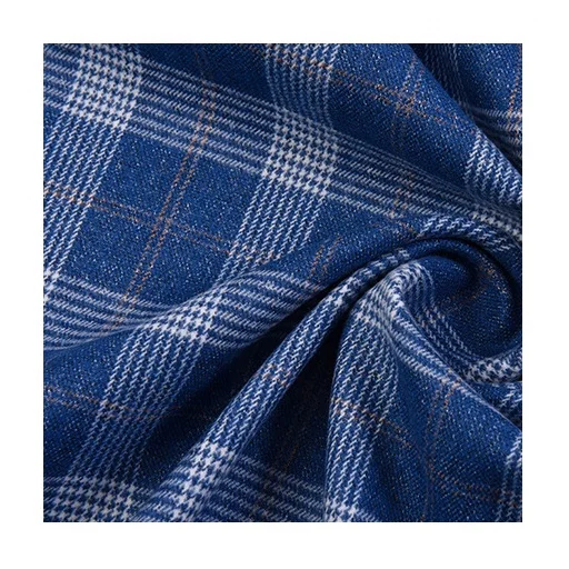 China manufacture factory Yarn Dyed 100% Cotton Flannel/Brushed Twill Check/Plaid Fabric