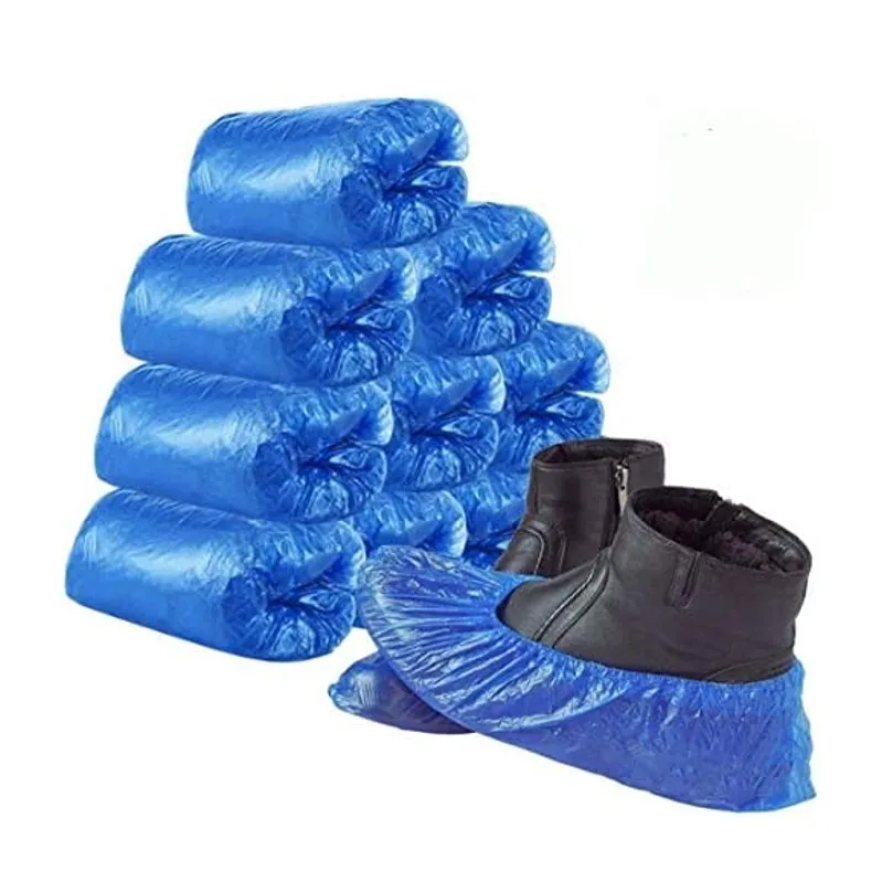 Одноразовый водонепроницаемый пыленепроницаемый нескользящий чехол для обуви машинного изготовления