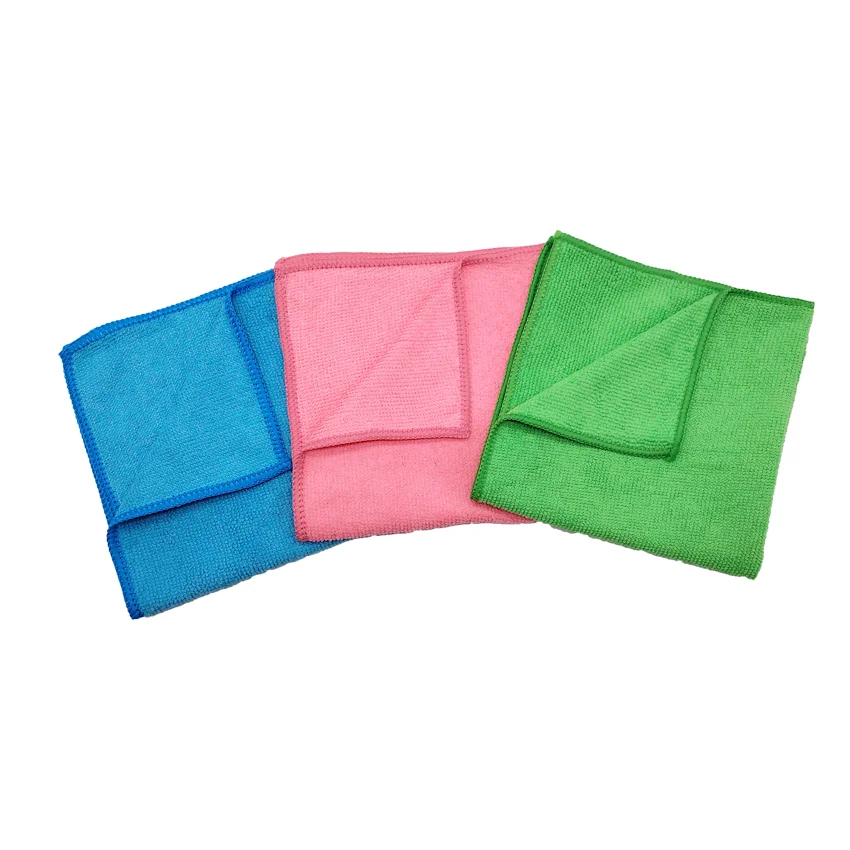 200gsm all purpose microfiber cleaning cloth microfibre kitchen towels 30x30cm small towel microfiber