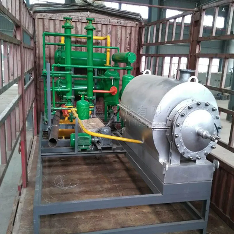 Hot sale small/middle  capacity 5tpd-15TPD tire to oil recycling production line Waste Rubber Tyres plastic Pyrolysis Machine
