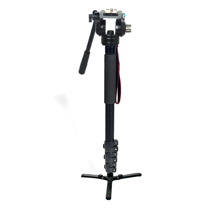 Kinfuto  Best Seller  Manufacturer  mini tripod Light-weight  Video Monopod with fluid ball head for camera and webcam GMJ432+DP