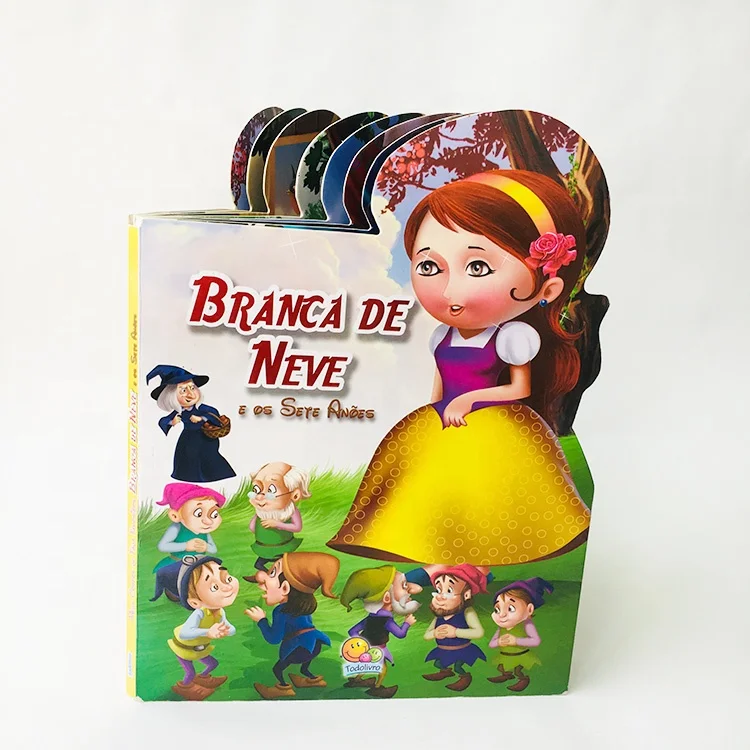 
Supplier Customized Eco Friendly Children Cardboard Publishing Book Printing Service 