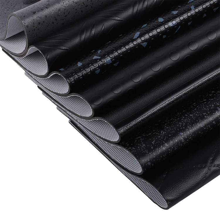 New Arrivals Universal Non-Slip Faux Leather Car Floor Mats Embossing Artificial Leather For Auoto Floor