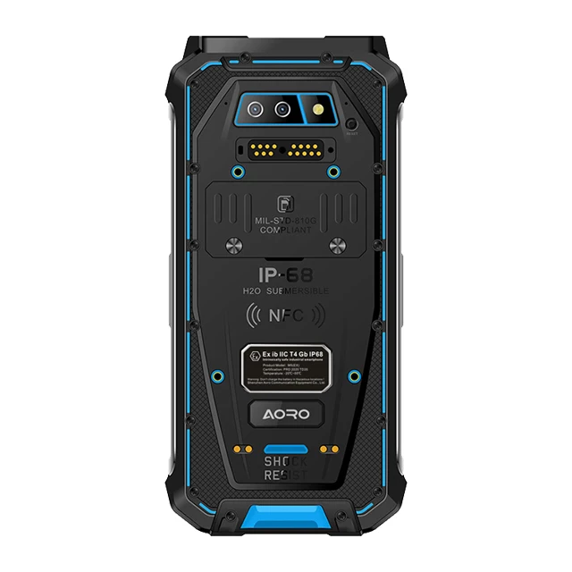 2023 intrinsically safe mobile atex explosion-proof radio 6gb Ram 128gb Rom mining explosion proof telephone