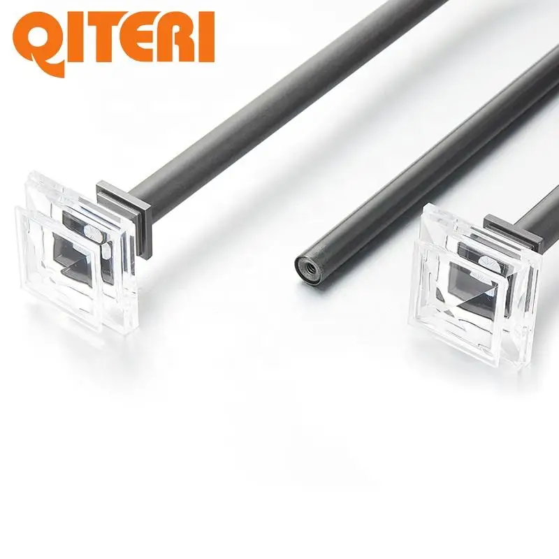 Factory Direct Sale Modern Style Hollow Metal With Plastic Material Curtain Rod Durable Window Curtain Rod For Living Room