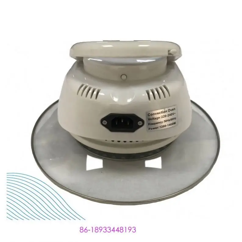 12L electric halogen light wave turbo air convection bbq grilled oven