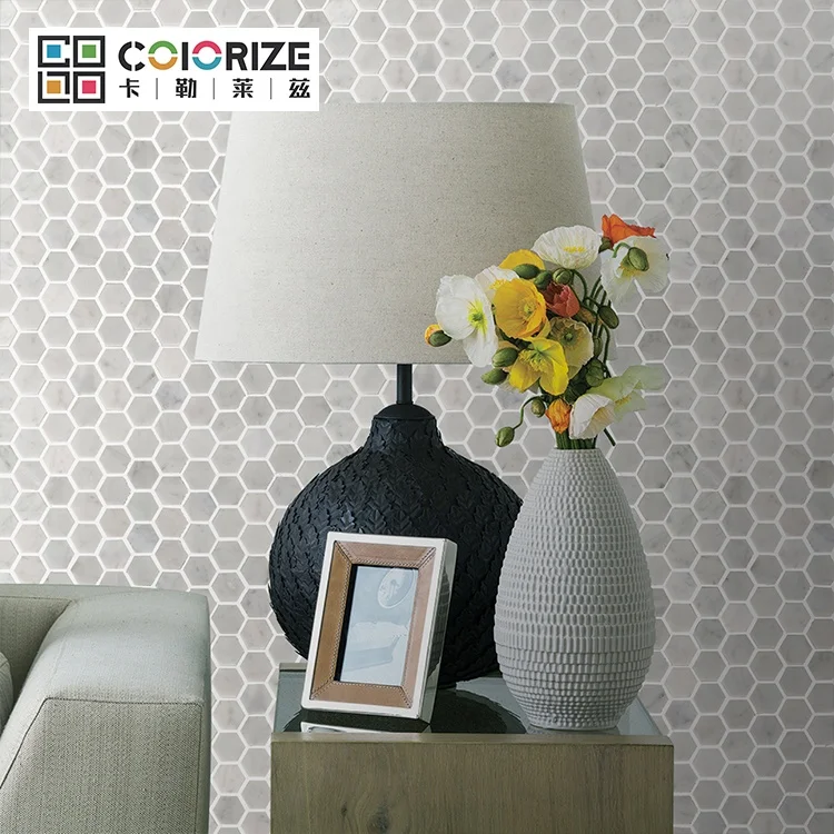  Colorize Wholesale Carrara Marble Mosaic tile