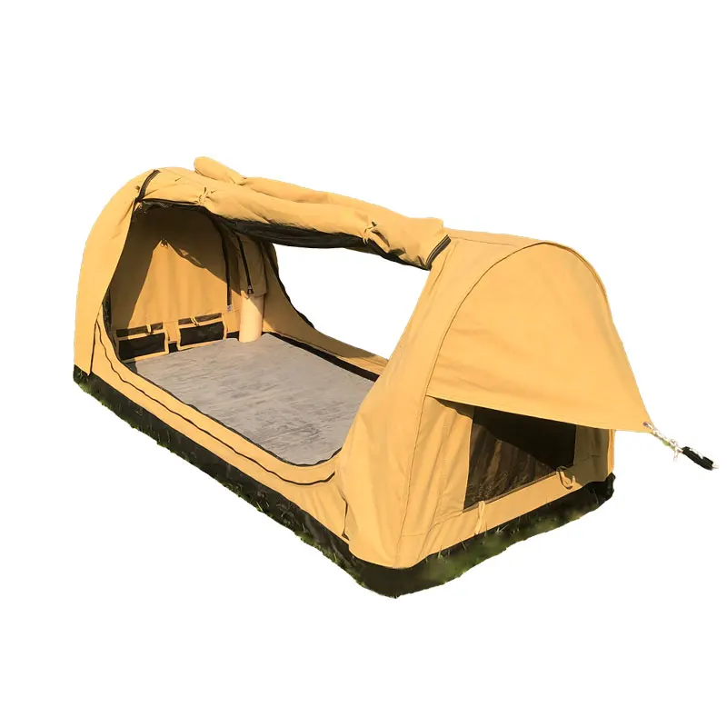 Good reviews waterproof inflatable canvas swag tent custom folding swag for hiking backpacking