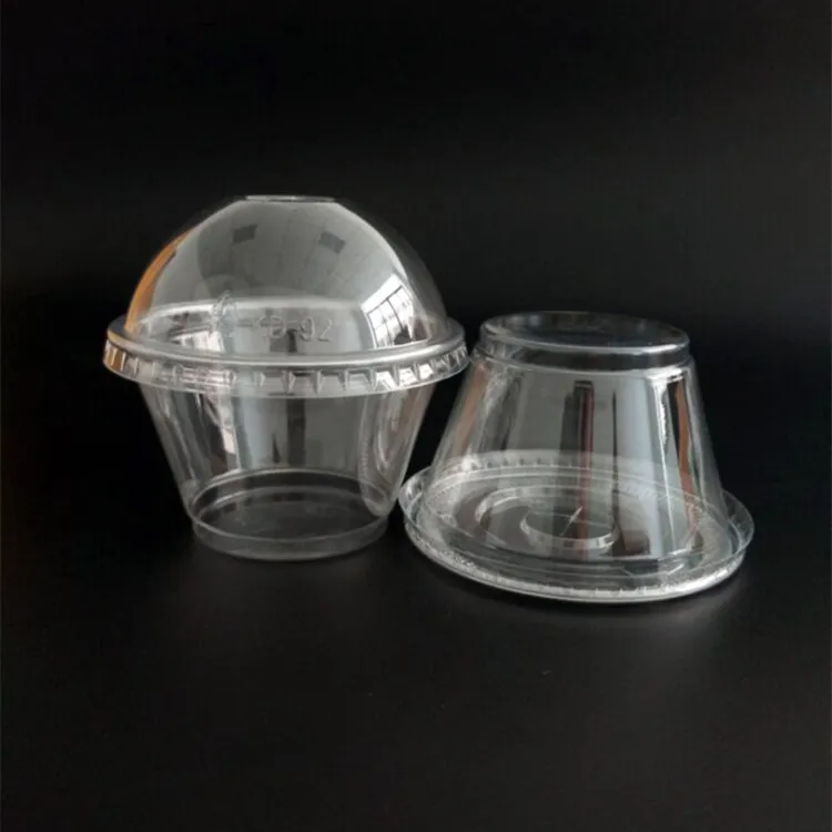 7oz 92 mm pet plastic take away plastic disposable cup for dessert