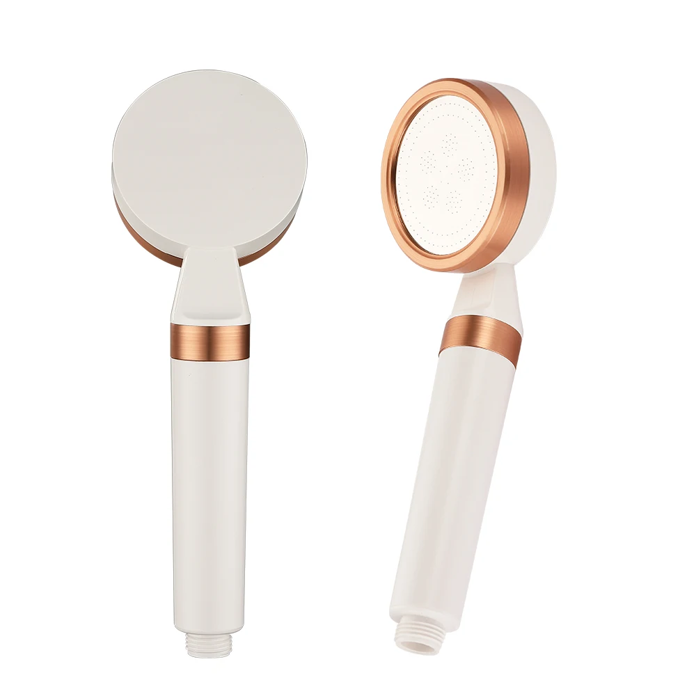 Hand Hold Bath Rain Shower Head 24 Inch White High Pressure Shower Head Water Saving