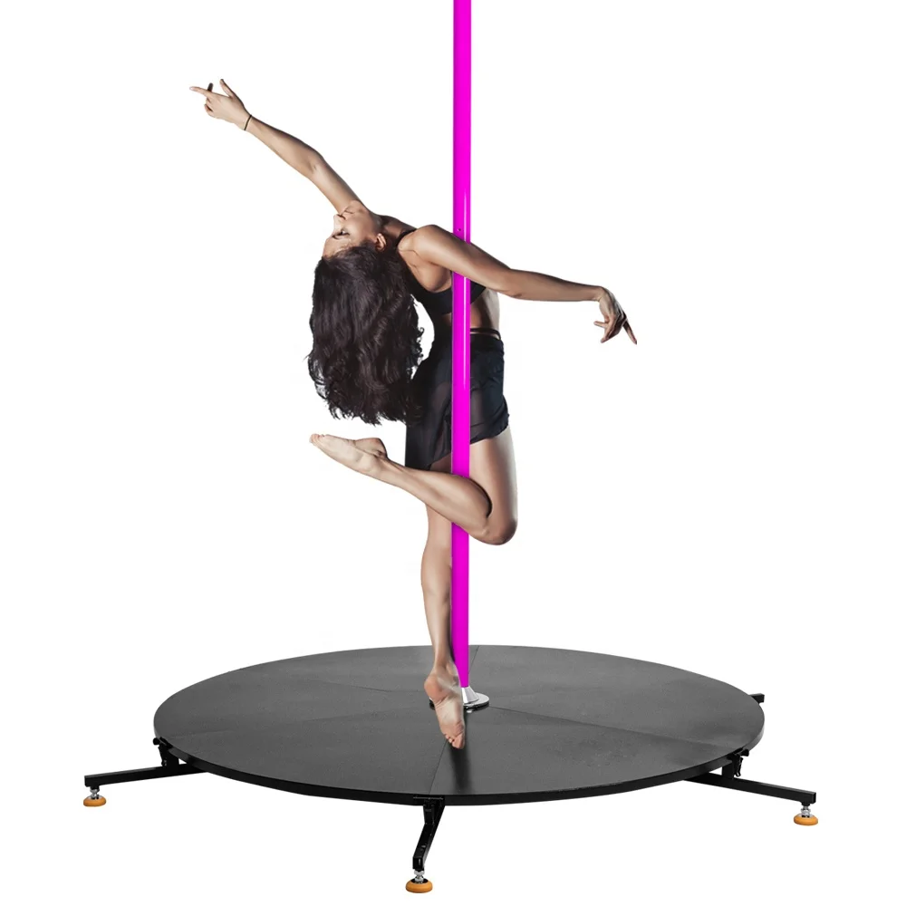 Dancing Pole Stage Collapsible Pole Stage Spinning Static