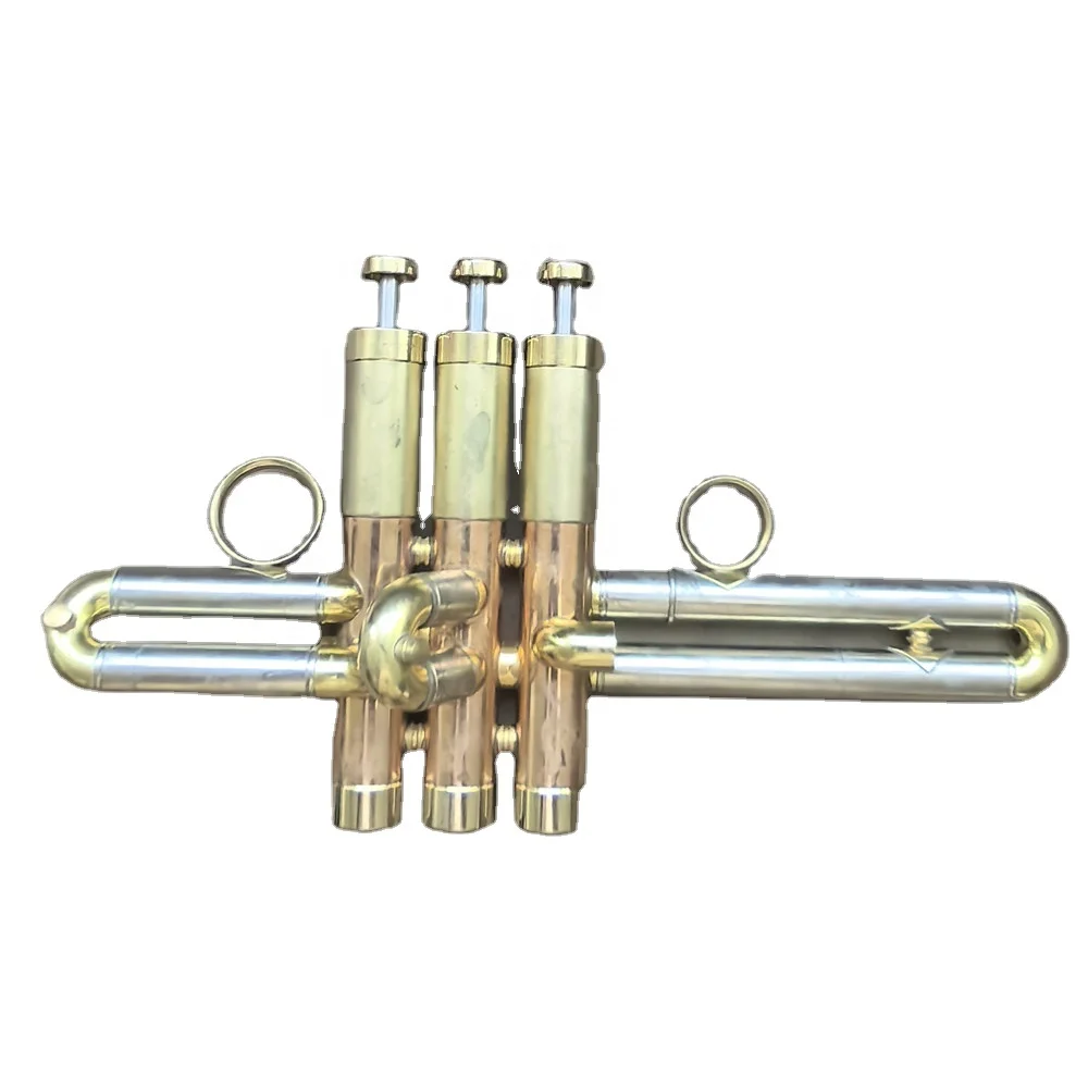 best quality trumpet pistons casing with slides/valve casing