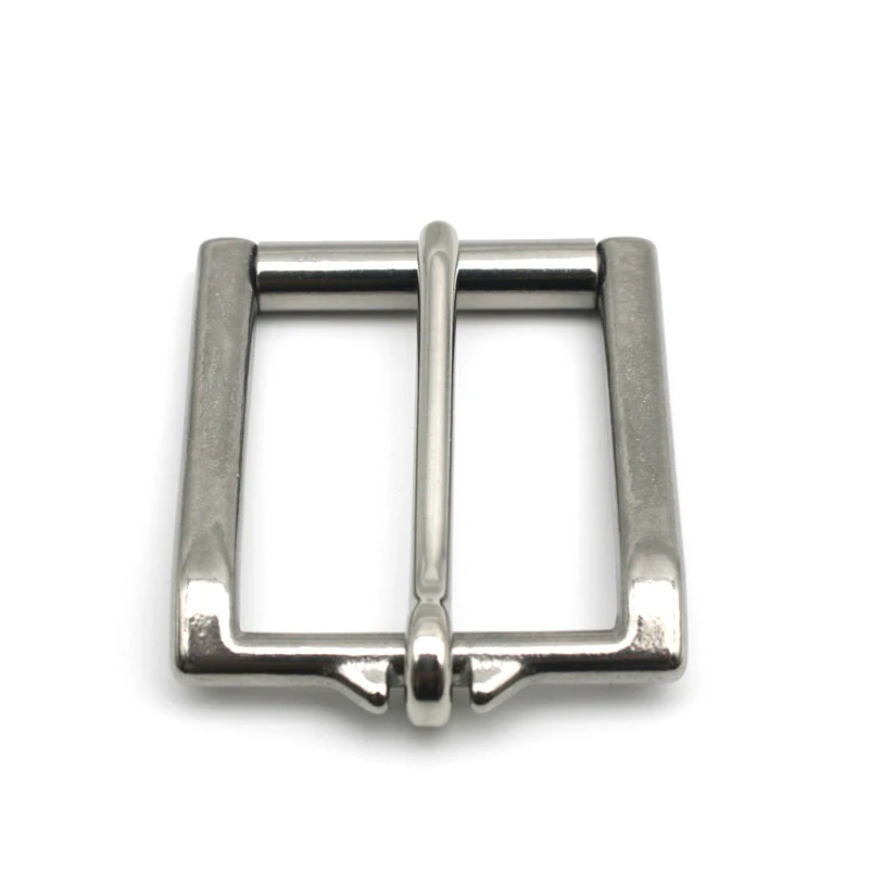 Polished Finish Stainless Steel  Buckle Single Prong Replacement Roller Belt Buckle Fits  25mm 30mm 34mm 38mm Wide Belt