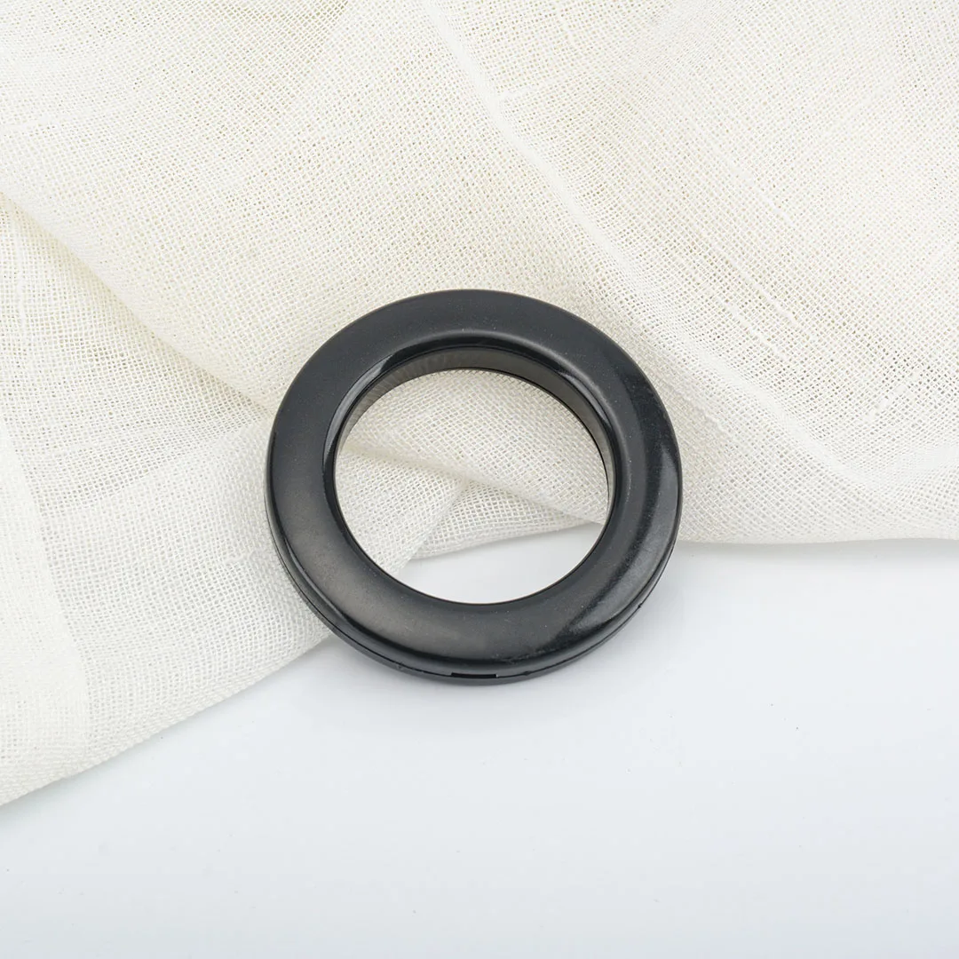 Wholesale colorful wear durable plastic curtain ring eyelet curtain rods wholesale drapery hardware curtain ring eyelet