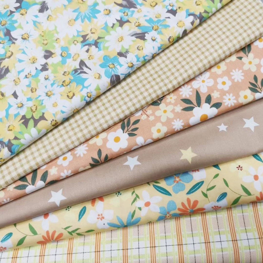 Printed and plain 95% cotton 5% spandex spandex knit fabric for T-shirt