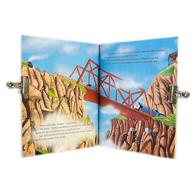 Custom book printing hardcover children book English Spanish Japanese Korean book for children