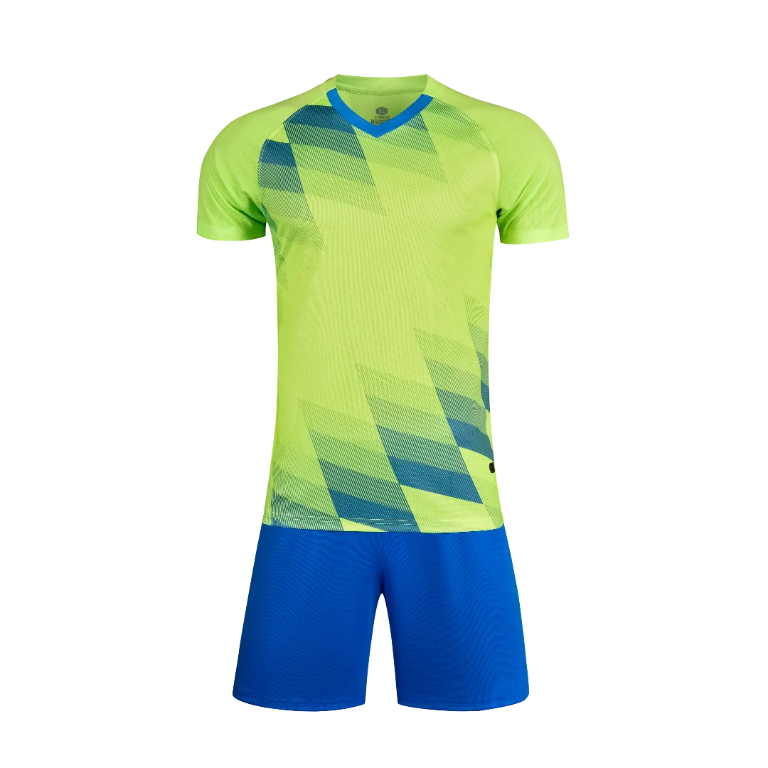 Custom 2024 Sublimation Football Jersey Polyester Fabric Training Soccer Uniform