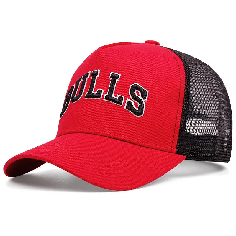 Hot Basketball embroidered sport baseball caps Outdoor sports cap duck hat Sun net hat Trucker hat
