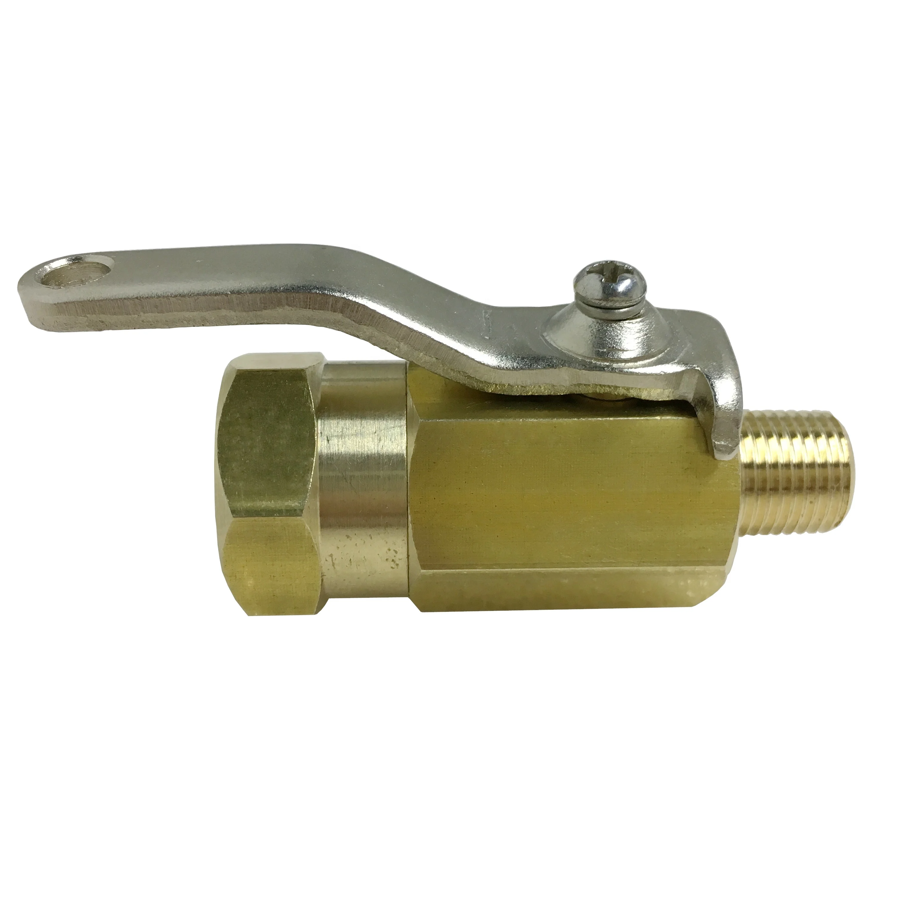 600 psi Female to Male USA Brass Mini Ball Valves