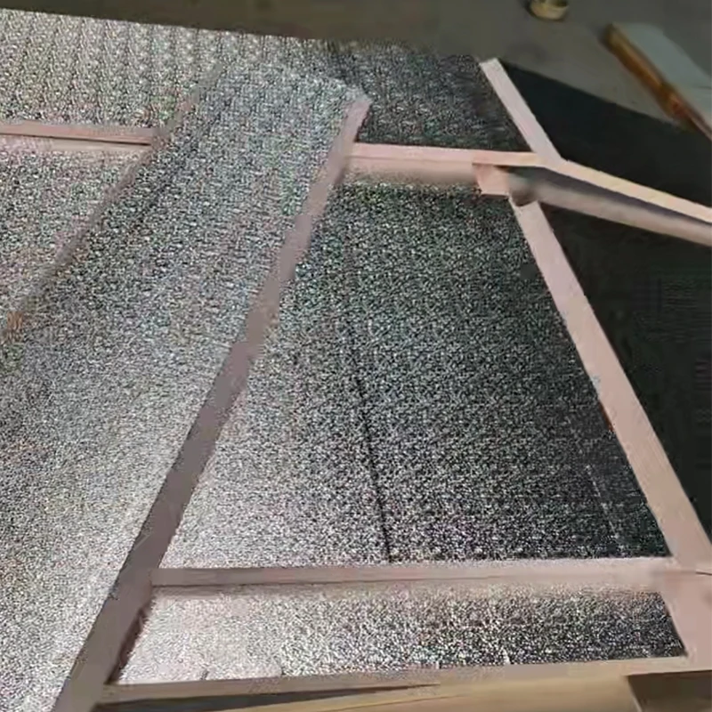 Double-sided aluminum foil insulation composite air duct high temperature resistant central air conditioning phenolic air duct