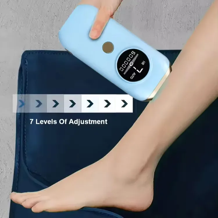 Mini Home Use IPL Laser Hair Removal Device with 7 levels Skin Sensors Competitive Price for Permanent Hair Removal