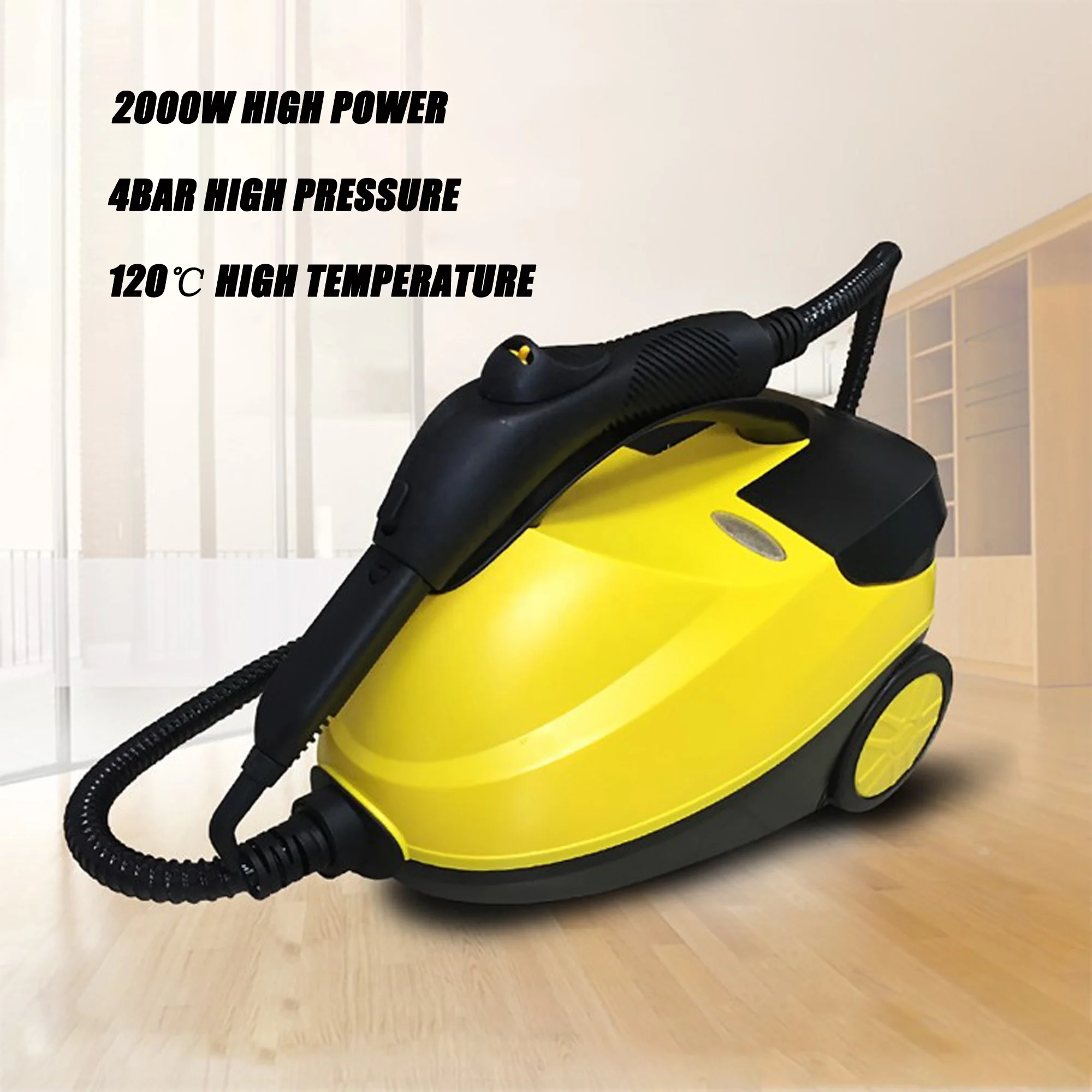 2000W high temperature and high pressure handle steam mop steam cleaner