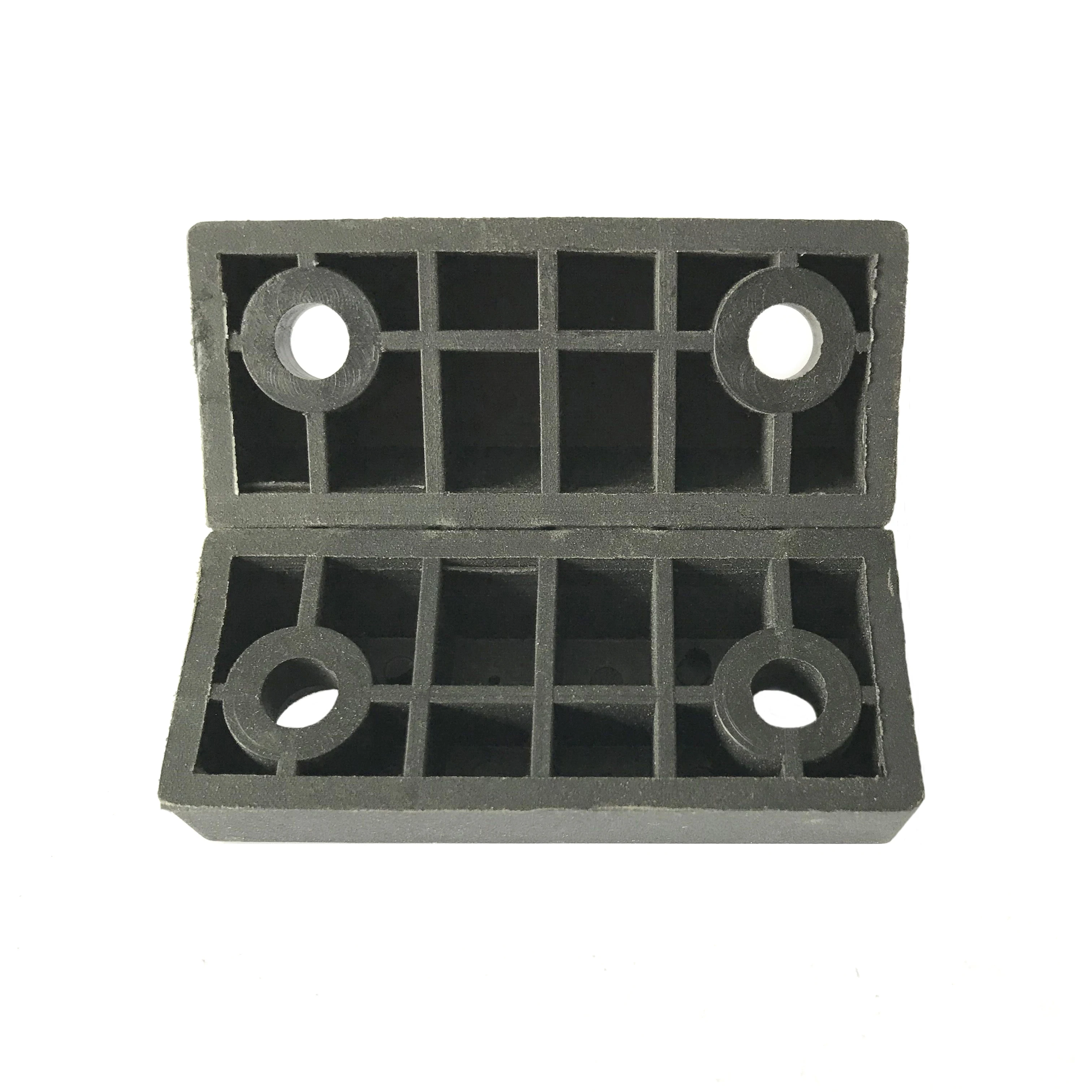 Black Nylon Industrial Machinery Electrical Cabinet Hinge foldable plastic square door and window hinges