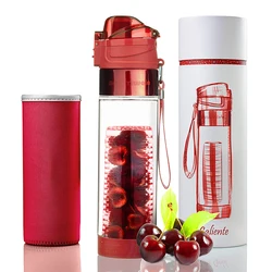 Fruit Infuser Water Bottle With Filter Infuser Drink Outdoor Water Drinking Bottle With Rope