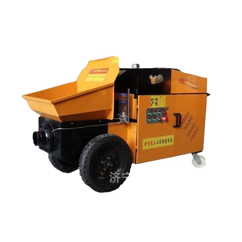 Construction Mobile Small Concrete Pump Low Price For Sale