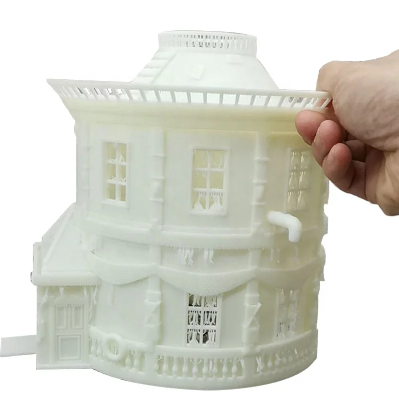 
High Accuracy SlA 3d Printing Service For Architecturer Prototype Plastic Building Model Parts 