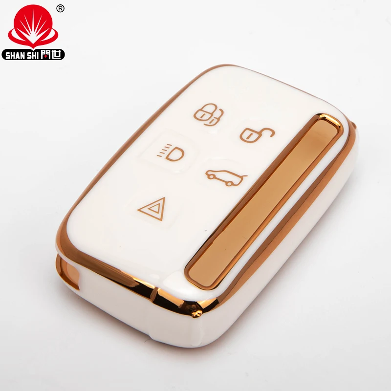 Модный защитный чехол для автомобильного ключа из ТПУ для Mustang/Land Rover