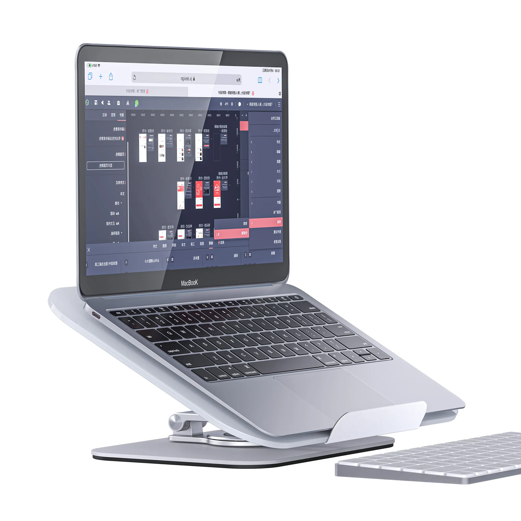 Boneruy Acrylic Reading Stand Metal Base Sturdy Home Office Supplies Adjustable Foldable Cheap Bookend For Desk Books