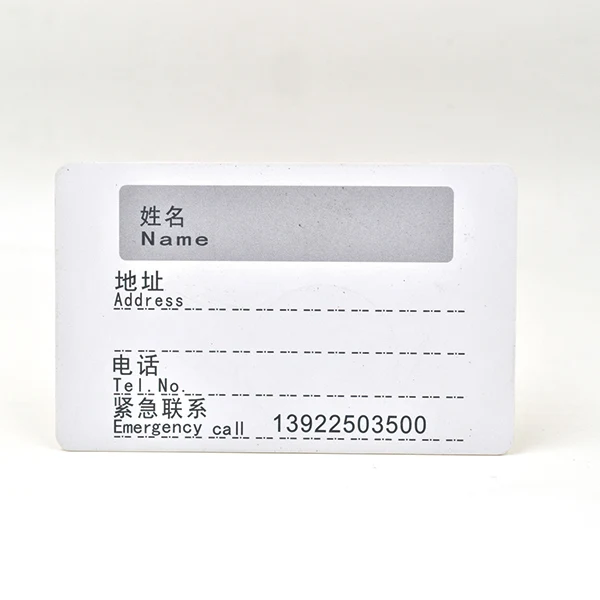 Passive 13.56mhz MIFARE 4k Blank Card Plastic Pvc White MIFARE Card 4k-s70 Mifares s70 Cards