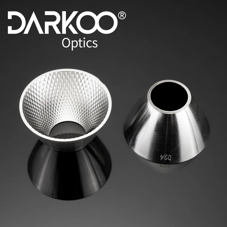 Customized High Quality Oem Omd Light Cob Reflector Led Cob Spotlight Adjustable Reflector Led Lens Reflector