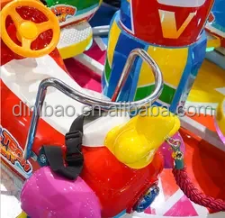 Dinibao 3 seats electric mini kids mechanical ride airplane fun flight carousel rides for amusement park
