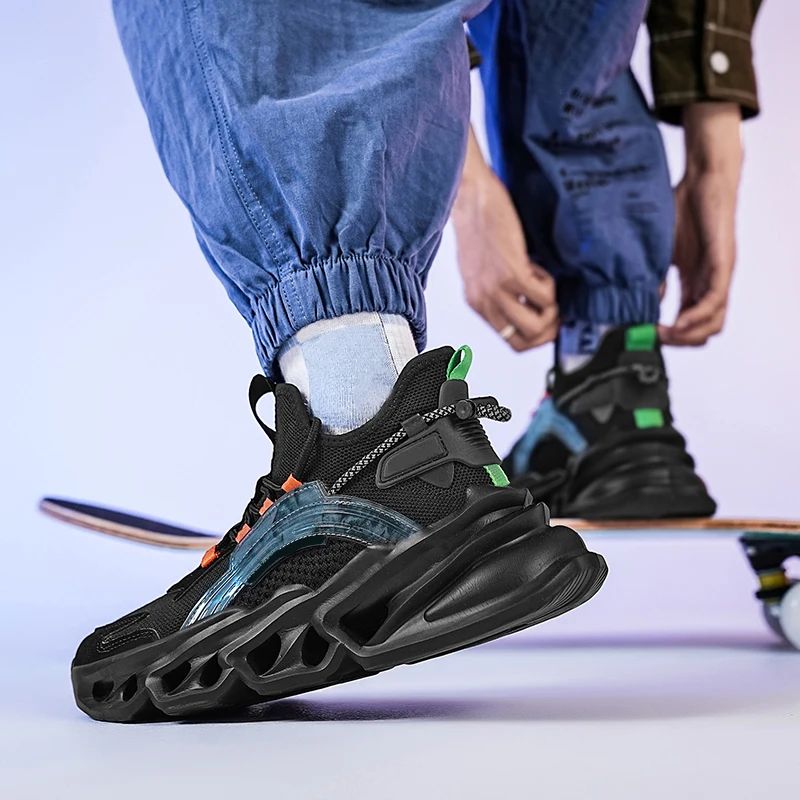 Adit High Quality Foam Shock Absorbers Ultra Lightweight Men Casual Walking Style Shoes tenis original footwear