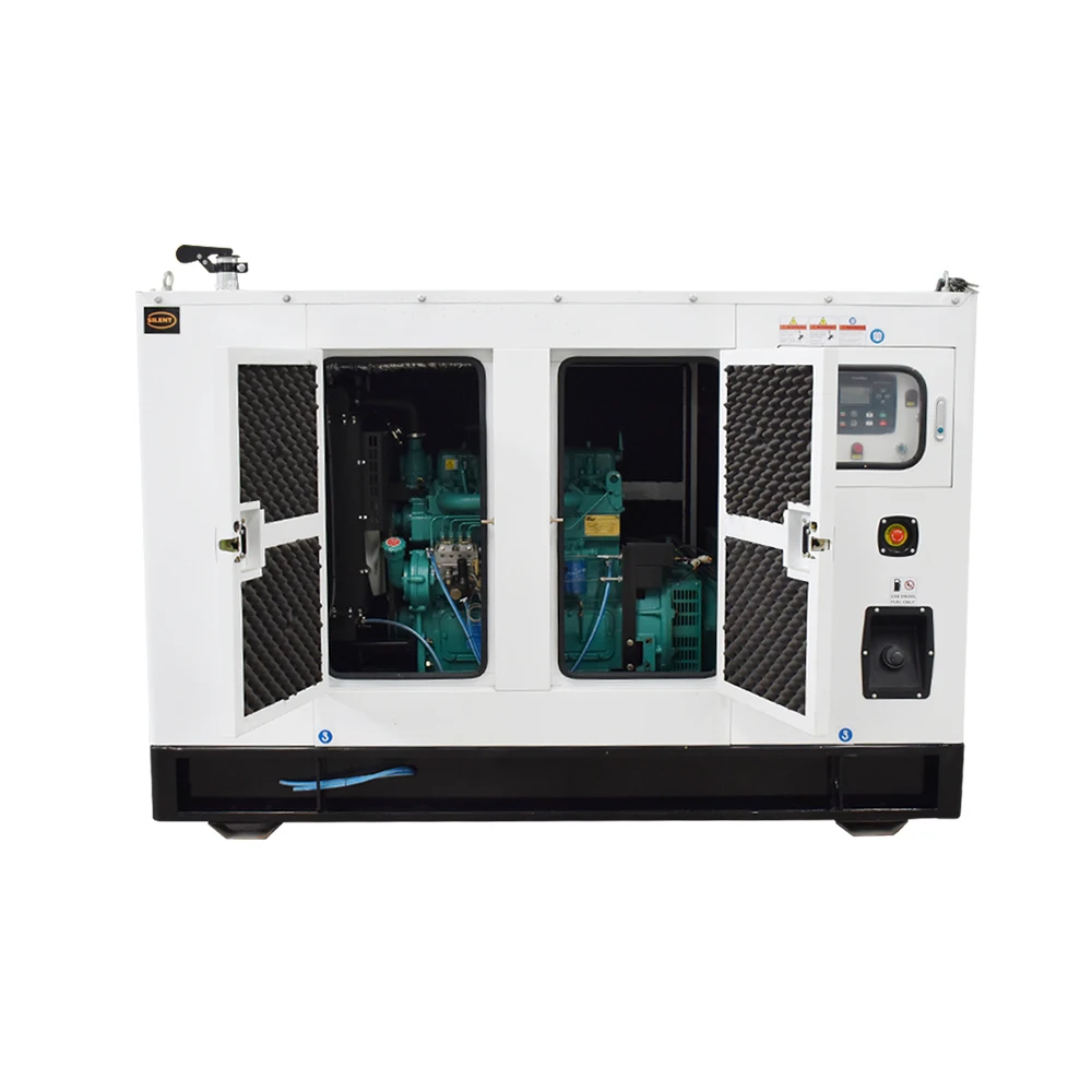 Cheap wholesale super silent canopy 20kw 25kva diesel generator with free filtration
