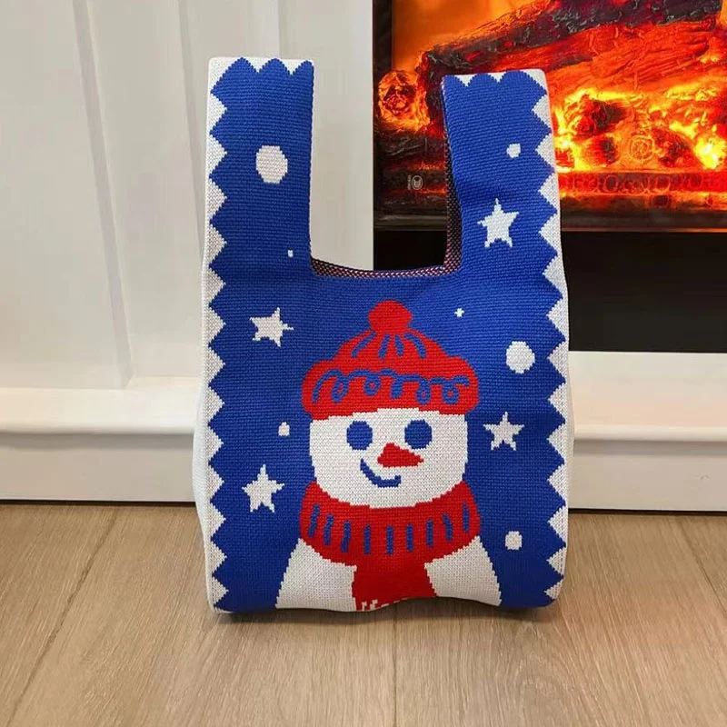 Снеговик с узором