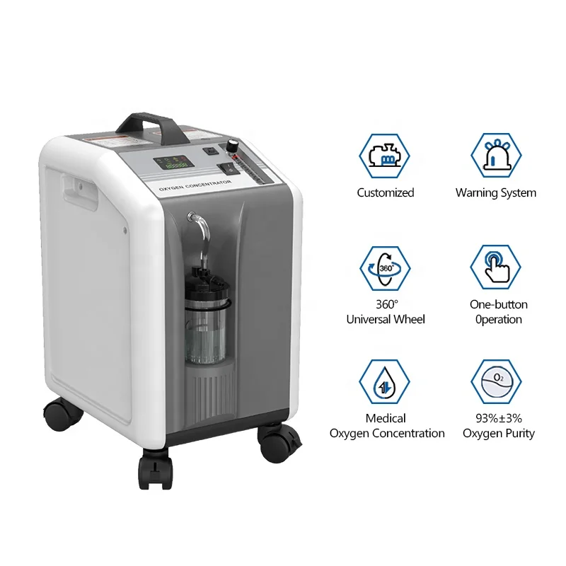Sleep helping concentrador oxigeno MIC 5L Satisfied CE  ac/dc  for ozone machine oxygen-concentrator 10l