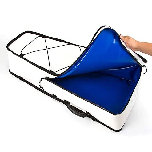 Уличная герметичная Спортивная изолированная сумка для Каяка, складная изолированная сумка-холодильник из ПВХ для рыбалки