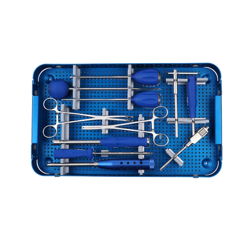 Spinal occipitocervical fusion surgery spine system orthopedic surgical instruments set