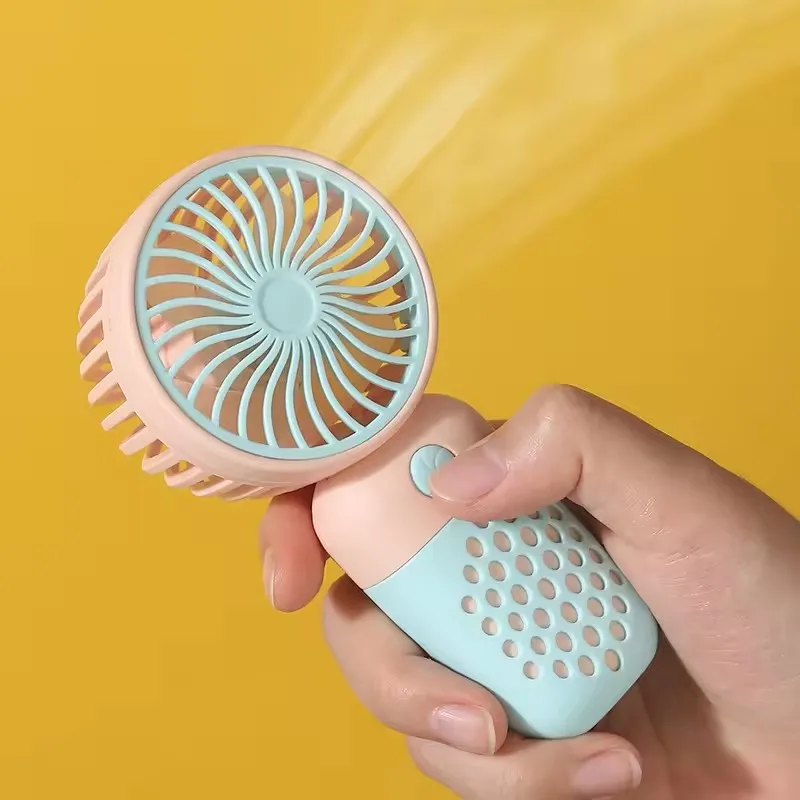 2024 hot Handheld Mini Fan Portable USB Charging Convenient and Creative Small Fan Pocket Handheld Fan for travel outdoor