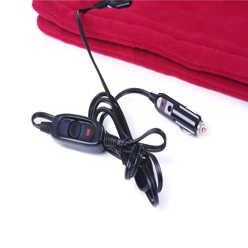 Portable Heater Car Blanket, 12-Volt Electric Blanket for Car, Truck, SUV, RV