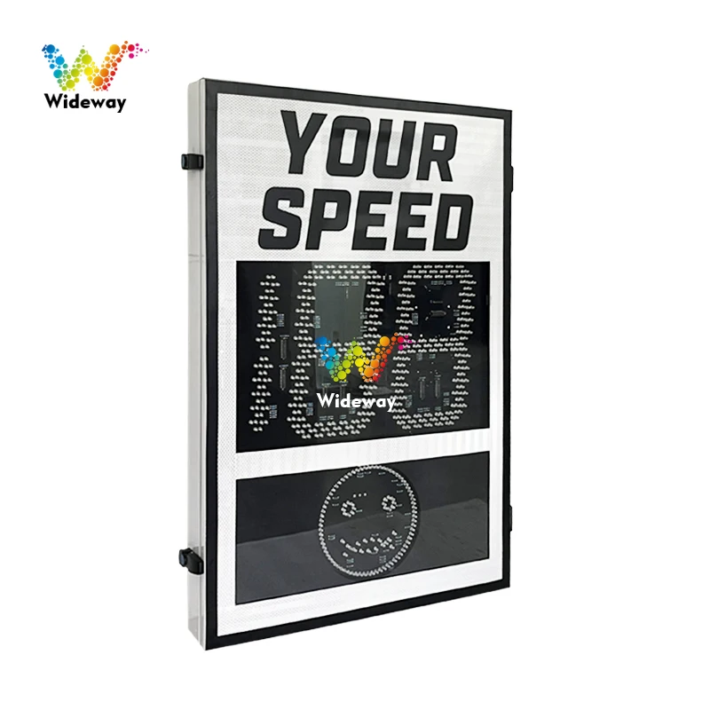 Your speed traffic rodar speed measurement feedback sign warning detect electric smile solar powered rader speed detector sign