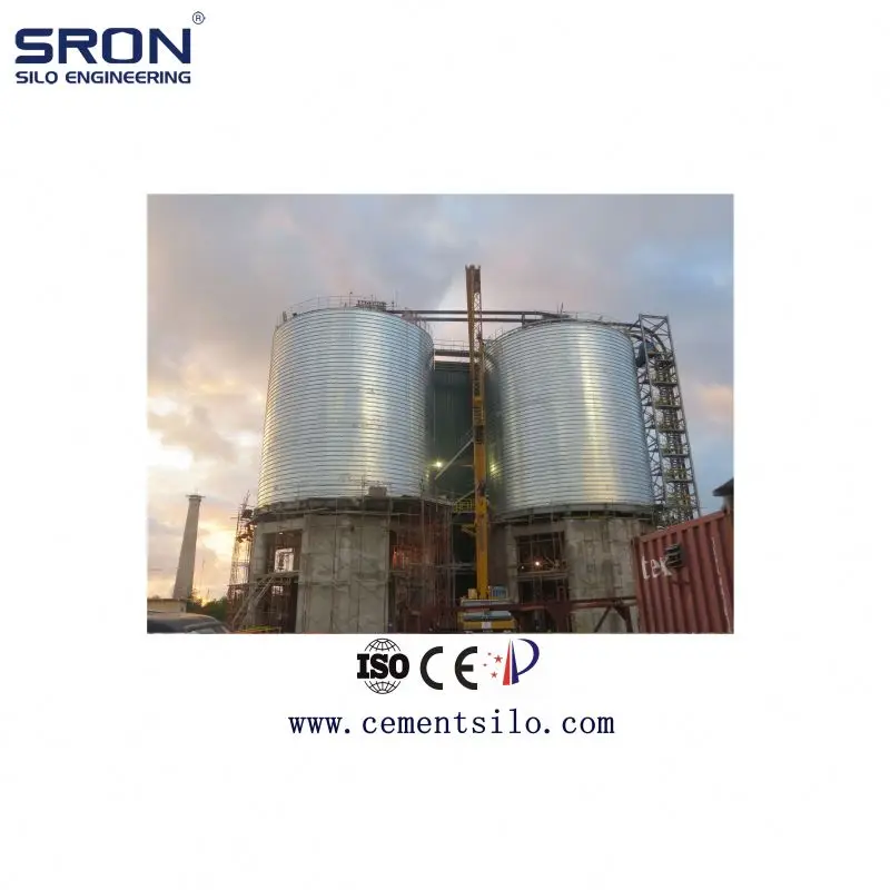 Cement Steel Storage Silo 3000 ton Cement Silo Concrete On Cement Plant