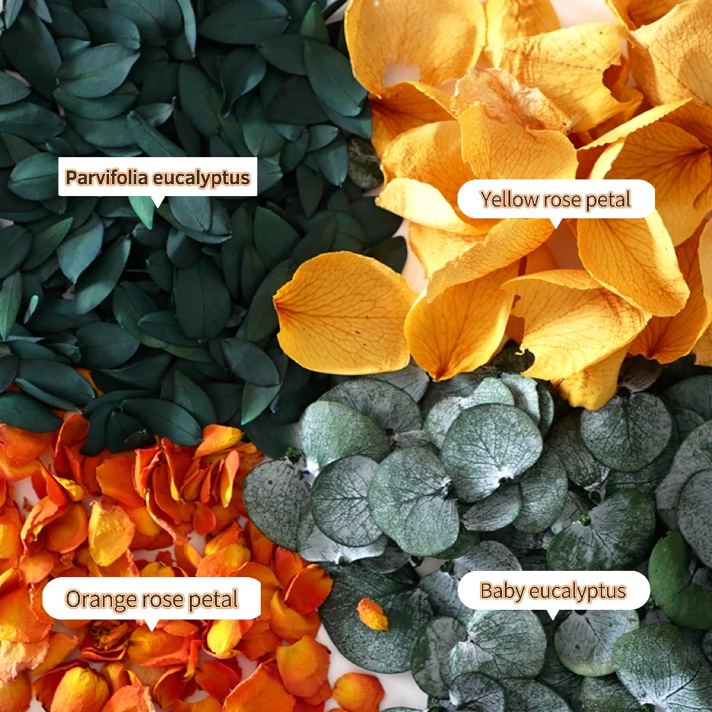 100% Natural Biodegradable Wedding Confetti Dried Flowers Confetti Dried Rose Petals For Bathing Spa Whitening Shower