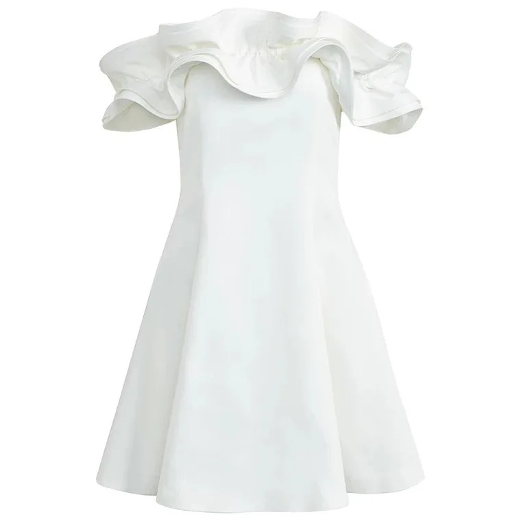 
2020 The PARTY Dress For Annual Fashion Conference Is Slim With An Open Shouldered Flailing Skirt For Girl or lady 