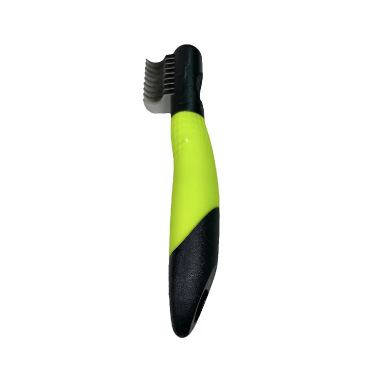 Professional Pet Grooming Products Deshedding Tool With Open Knot Rake Comb Brush From Taiwan Supplier