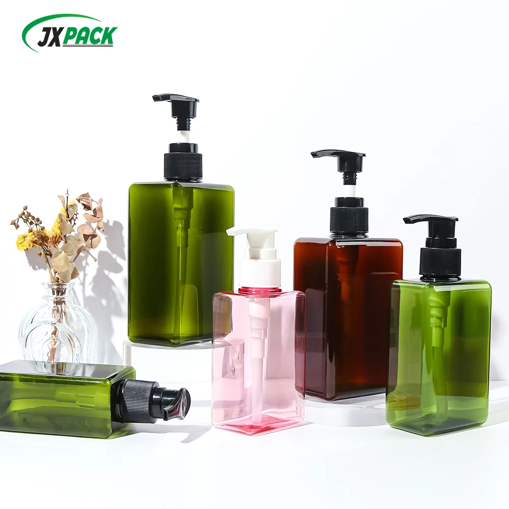 Plastic Body Lotion Pump Bottle Liquid Soap Pet 250ml Alcohol Hand Washing Liquid Pet Hand Soap Bottle Cosmetics Transparent